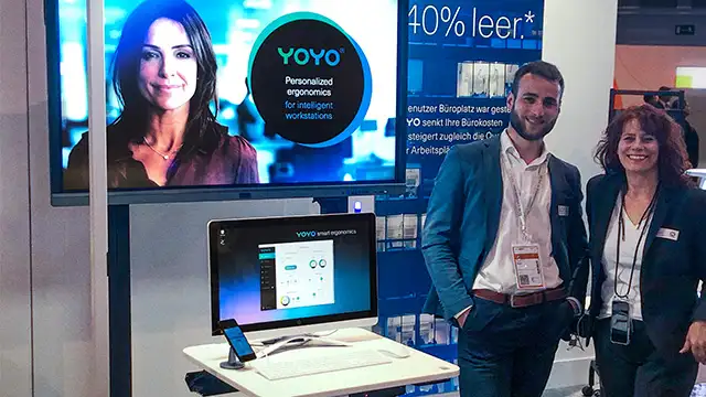 YOYO smart ergonomics Launch auf den Fachmessen Interzum und Servparc